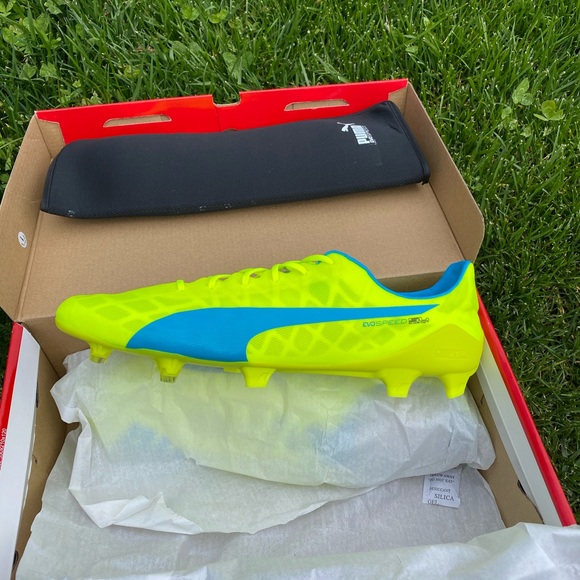 Puma evoSPEED SL FG speed cleats size 12.5 - Picture 2 of 8